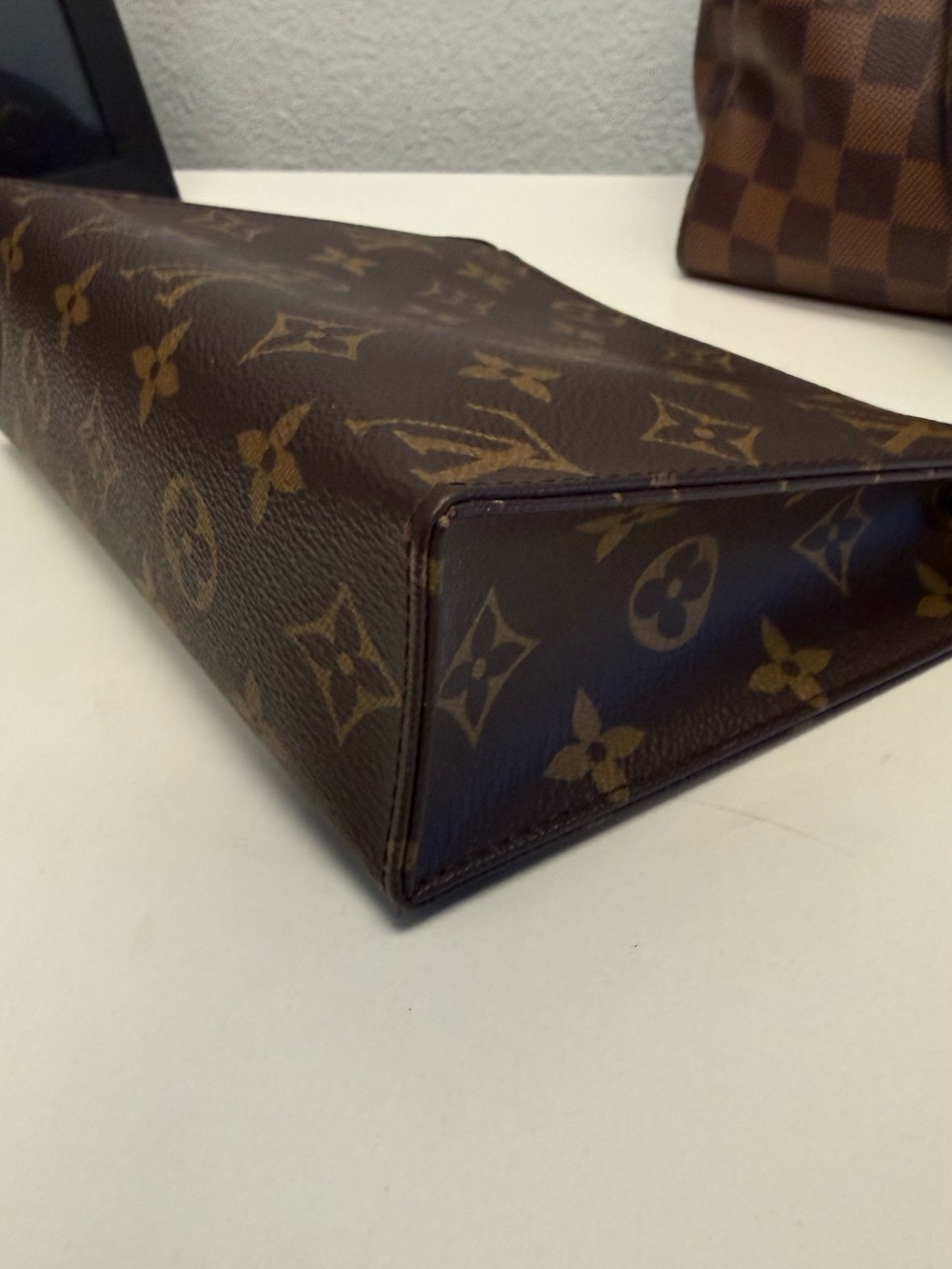 Louis Vuitton Brown Monogram Canvas Toiletry 19 Pouch - Picture 5 of 9
